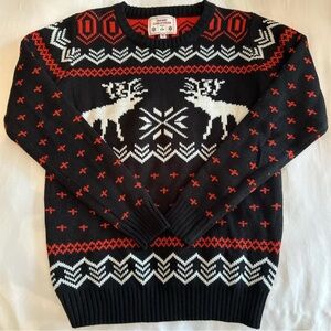 Black and Red Holiday Sweater